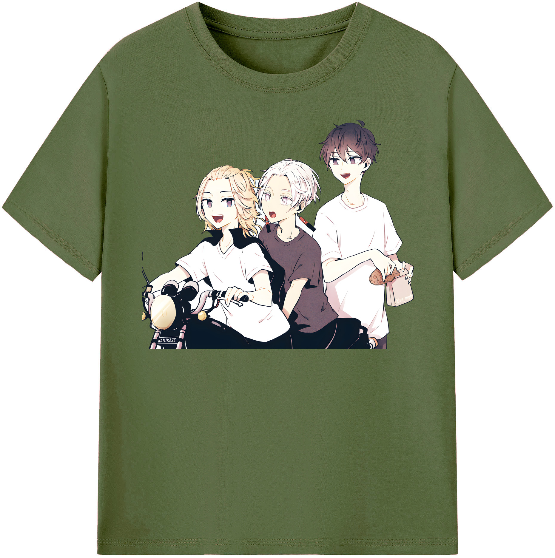 （画像用） 東京リベンジャーズ Tokyo Revengers 綿100％半袖Tシャツ（フロントプリント）